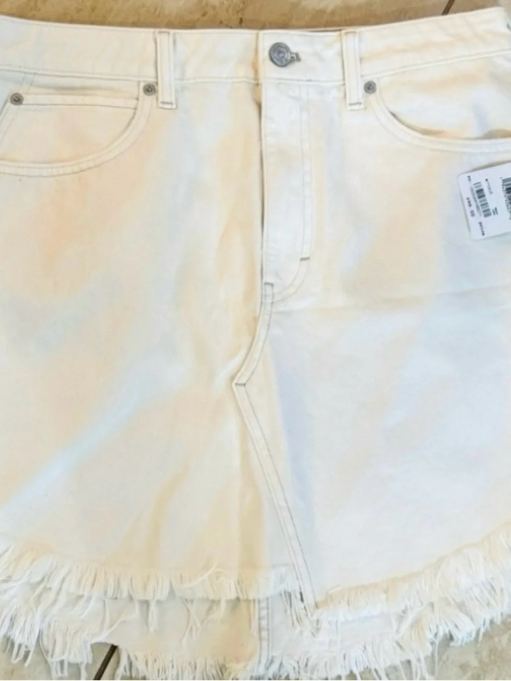 Free People Bailey Denim Mini Skirt - Picture 6 of 9